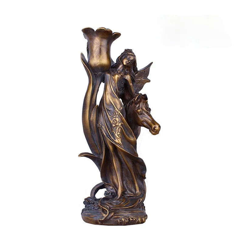 Wollet Home Decorations Furnishings Bronze Horse Eagle Resin Crafts