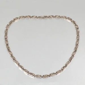 20 Inch Faceted Golf Titanium Necklace,Rose gold plating men 2016 necklace
