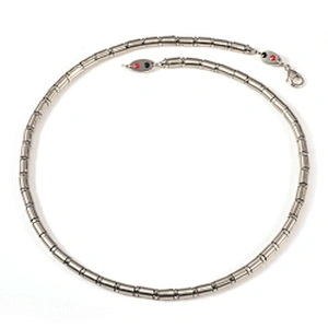 Wollet Health Energy Power Infrared Germanium Powder Stainless Steel Necklace