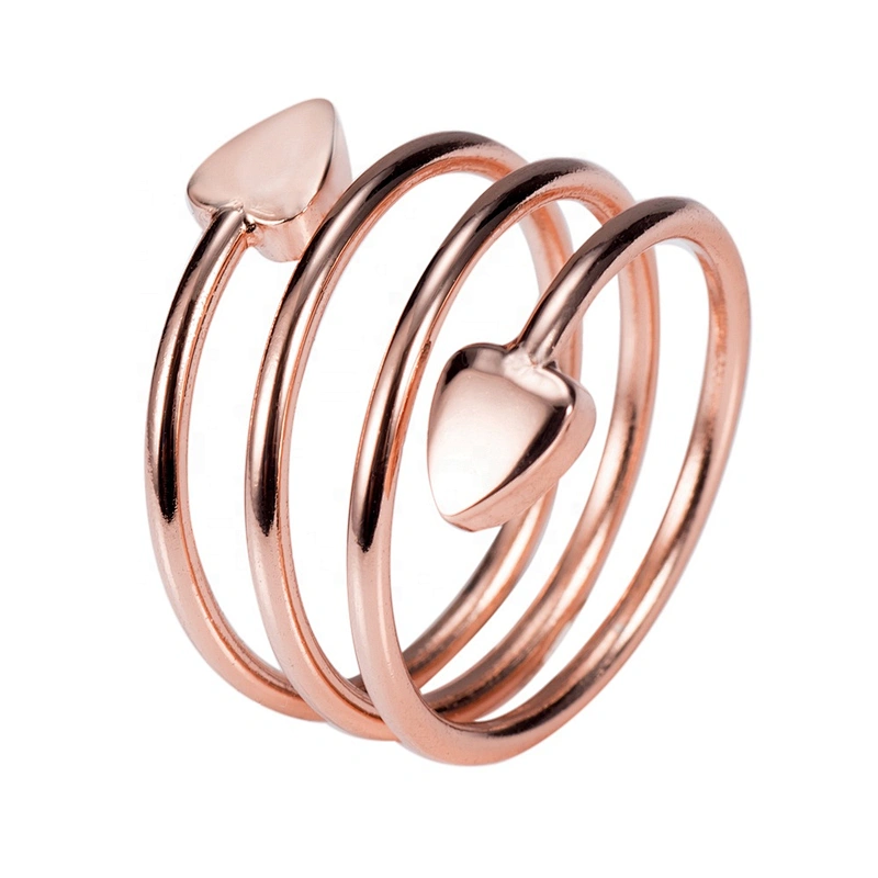 Wollet Magnetic Copper Ring Arthritis Women Pure Copper Rings for Women Adjustable Health with 3PCS Magnets