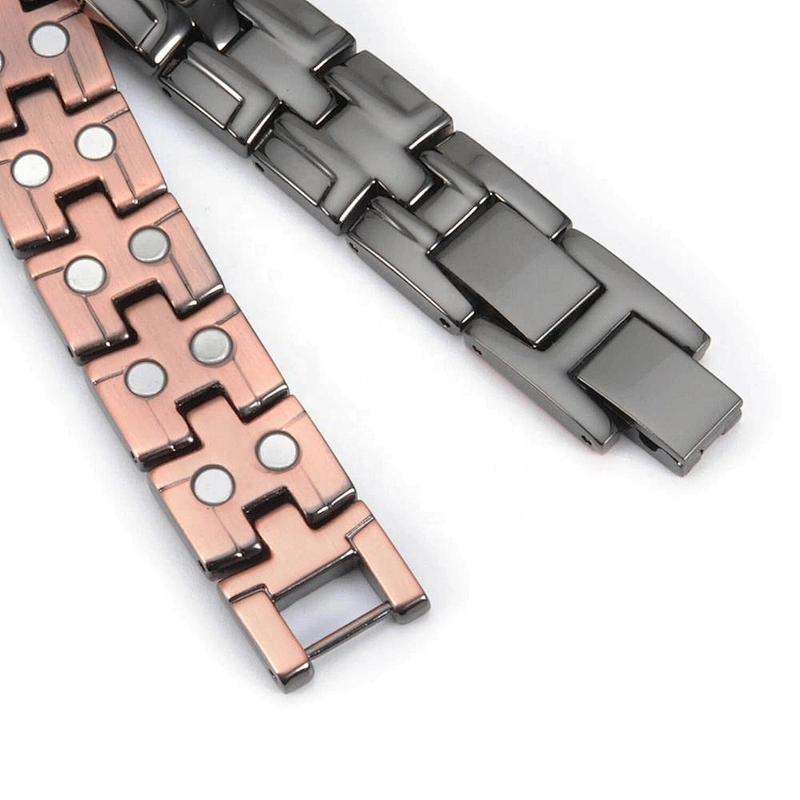 Wollet Copper Energy Blood Pressure Control Wellness Health Healing Bio Magnetic Therapy Bracelet For Men