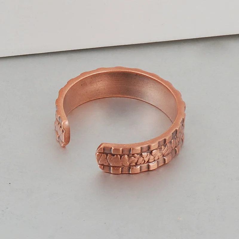 Hot selling magnetic copper ring with two magnets