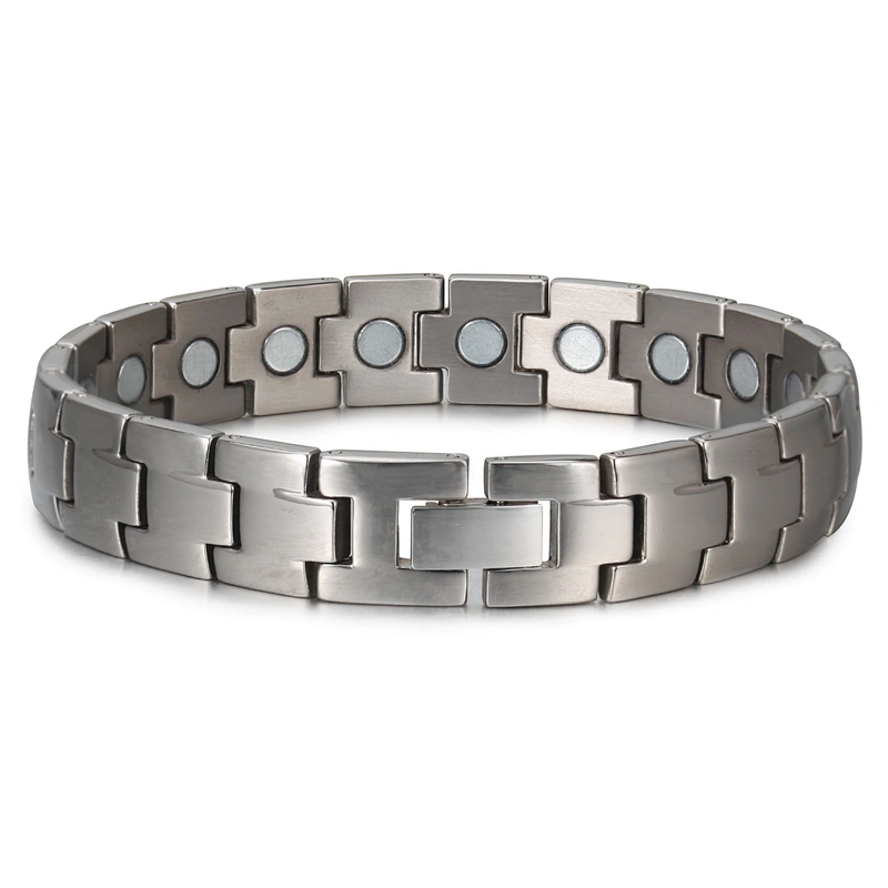 Wollet Classic Strong Magnetic Neodymium Magnet Titanium Energy Bracelet