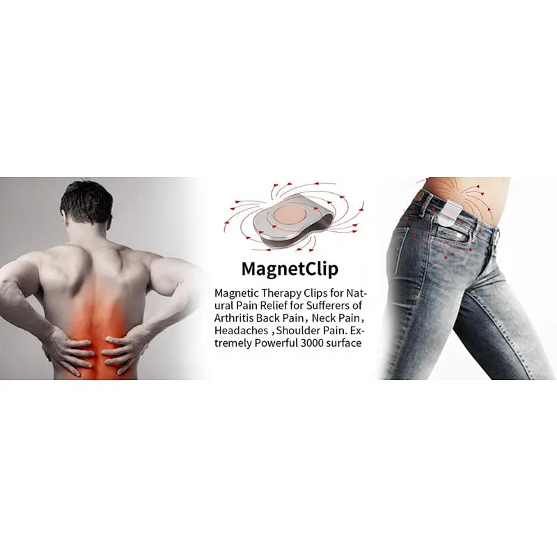 Wollet Magnetic Belt Clip Waist Muscle Pain Relief