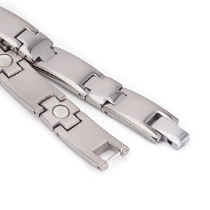 Wollet Hot Sale Health Blood Pressure Stainless Steel Bio Neodymium Magnetic Bracelet