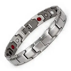 Wollet Men New Blood Pressure Control  Copper Benefits Balance Magnetic Therapeutic Bracelet