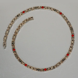 New IP Silver and Gold plating Titanium Men's Necklace