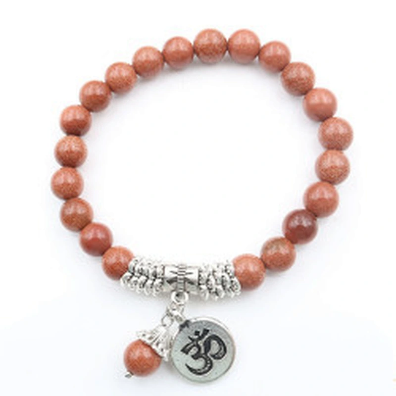 Wollet 8MM Fashion Brand Luxury Natural Stone Healing Crystal Stretch Beaded Bracelet Women Men Handmade Gemstone Round Bracelet