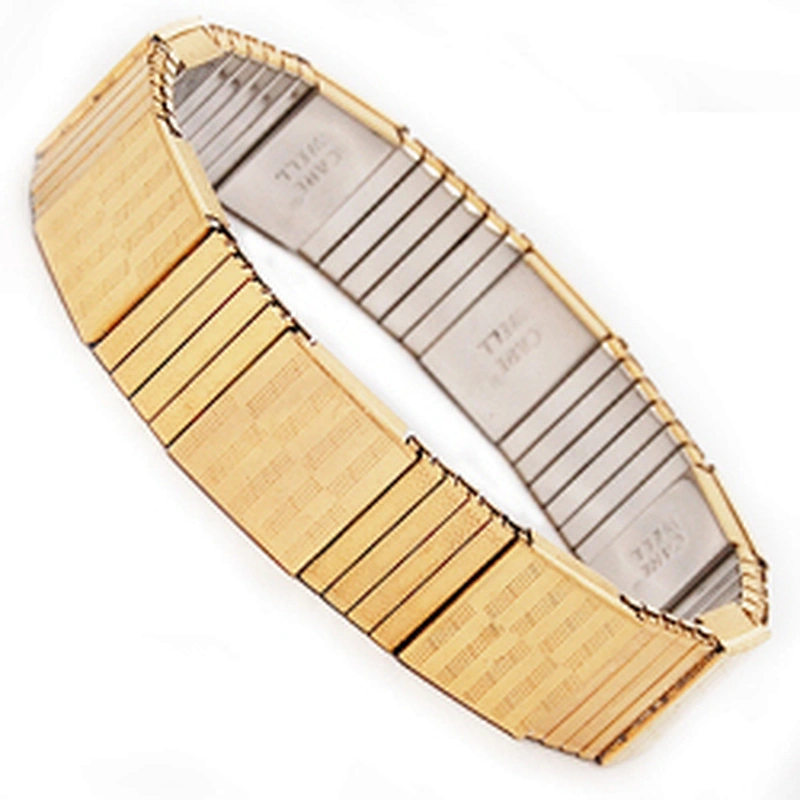 Wollet Rose Gold Elastic Energy Bio Magnetic 316L Stainless Steel Bracelet
