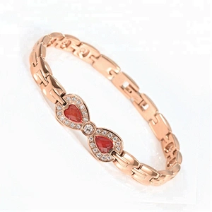 Wollet Fashion Bio Magnetic 316L Stainless Steel Bracelet For Couple
