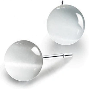Wollet New Design Fashion Korean Version Of The Simple Opal Earrings Soft Personality Creative Opal Earrings
