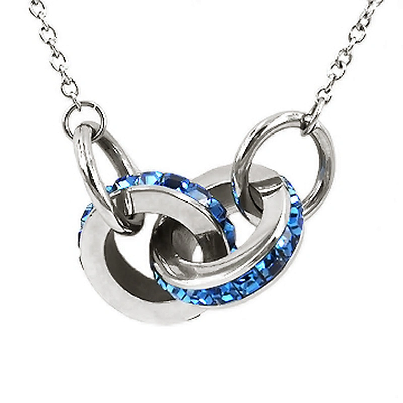 2014 women trendy product Stainless Steel korean cz jewelry