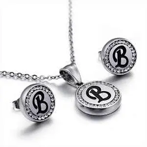 Rose Gold Plated Fashion Women Stainless Steel China Imitation Jewellery