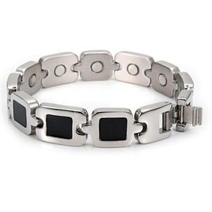 Wollet Stainless Steel Magnetic Therapy Neodymium Magnet Bracelets