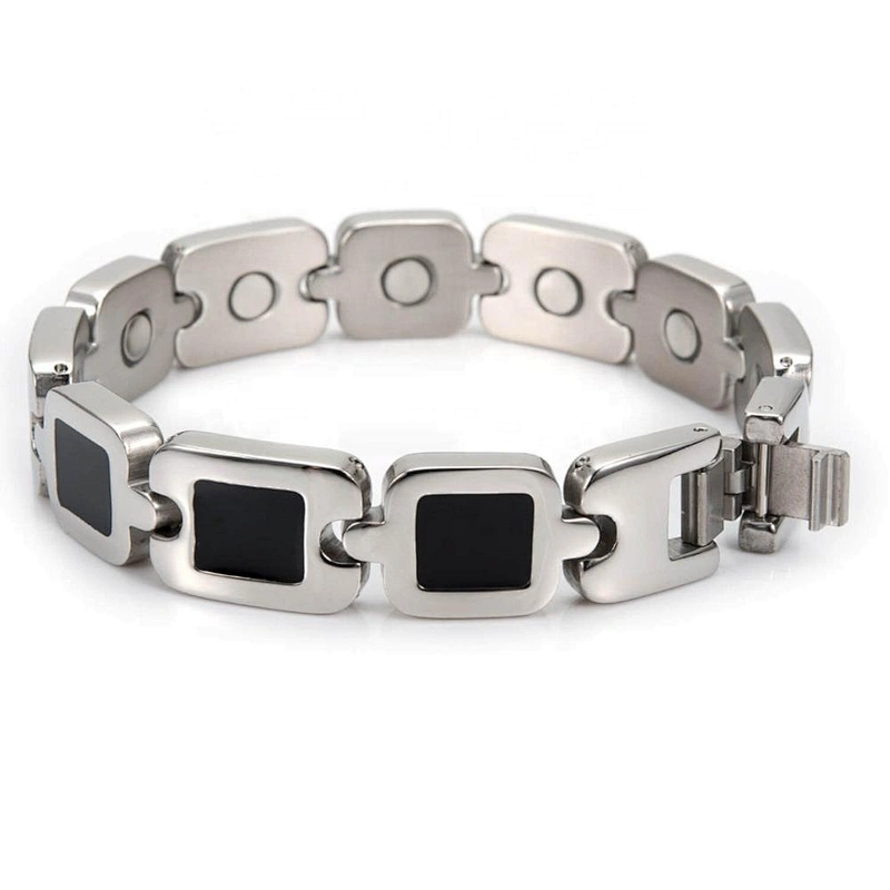 Wollet Stainless Steel Magnetic Therapy Neodymium Magnet Bracelets