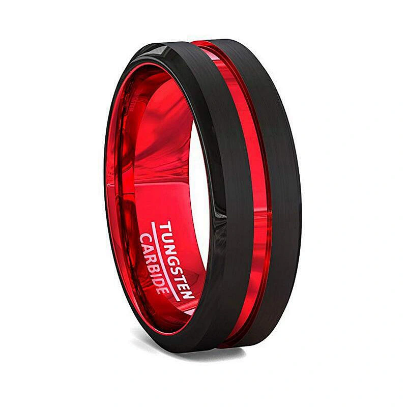 Wollet Titanium Steel Jewelry Multi-color Plating Customized Stainless Steel Luminous Ring