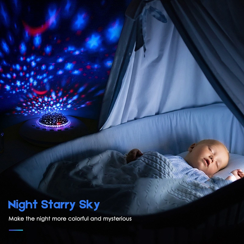 Wollet Portable Baby White Noise Machine Night Light Multi-Sounds Baby Machine