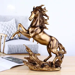 Wollet Home Decorations Furnishings Bronze Horse Eagle Resin Crafts