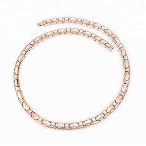 Wollet Fashion Jewelry Wholesale Health Magnetic Germanium Element Titanium Necklace
