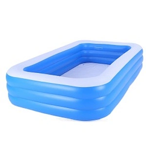 Wollet Thickened PVC household outdoor children's inflatable swimming pool