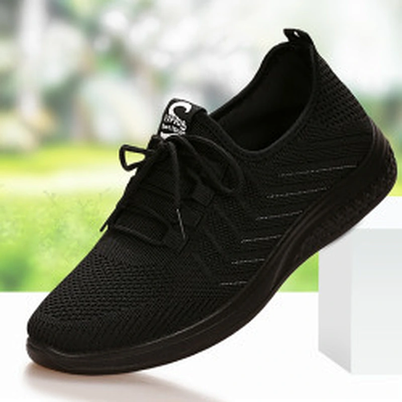 Wollet Spring Men Sports Casual Shoes Popular Deodorant Soft-soled Running Shoes