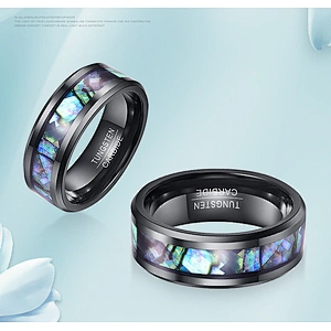 Wollet New Fashion Stainless Steel Mens Ring