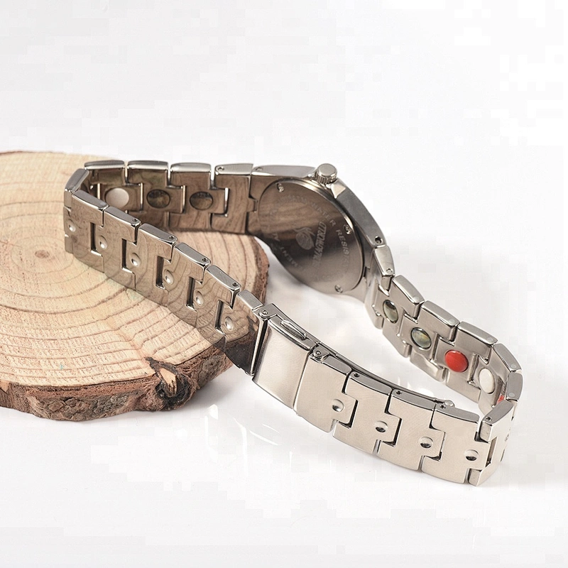 Wollet Fashion Luxury Health Sport Wrist Energy Genuine Movement Bio Magnetic Bracelet Watch For Men Women