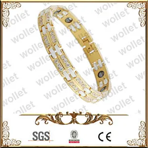 Alibaba Hot Sale Cable Magnetic Bracelet metal charms for paracord bracelets wrist band