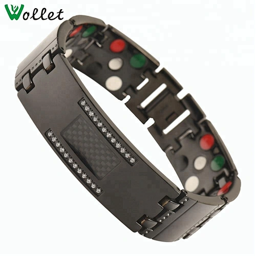 Wollet High Quality Fashion Energy Magnetic Titanium Bracelet