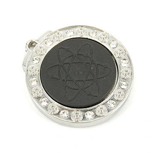 2014 Bulk Sale Black Enamel magnetic pendants quantum science pendant side effects