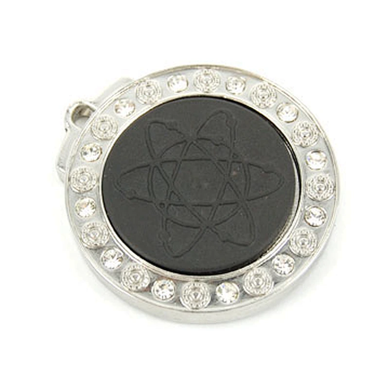 2014 Bulk Sale Black Enamel magnetic pendants quantum science pendant side effects