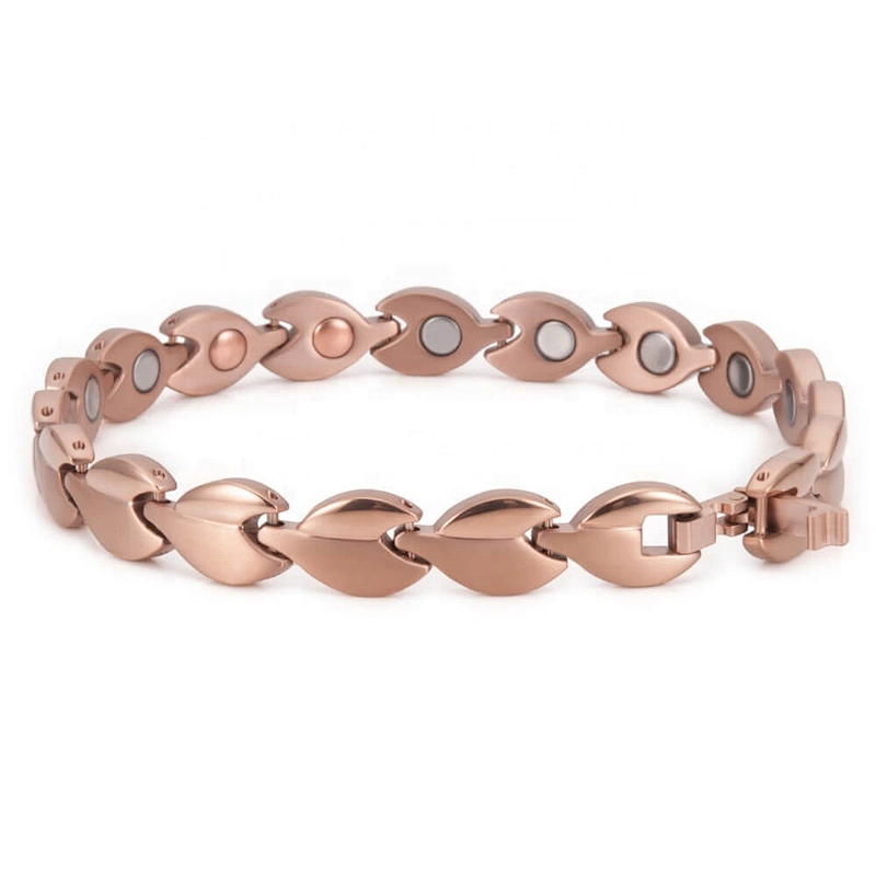 Wollet Japan Popular Health Benefits Ladies Dubai Pain Relief Vertigo Titanium Neodymium Bio Magnetic Therapy Bracelet For Women