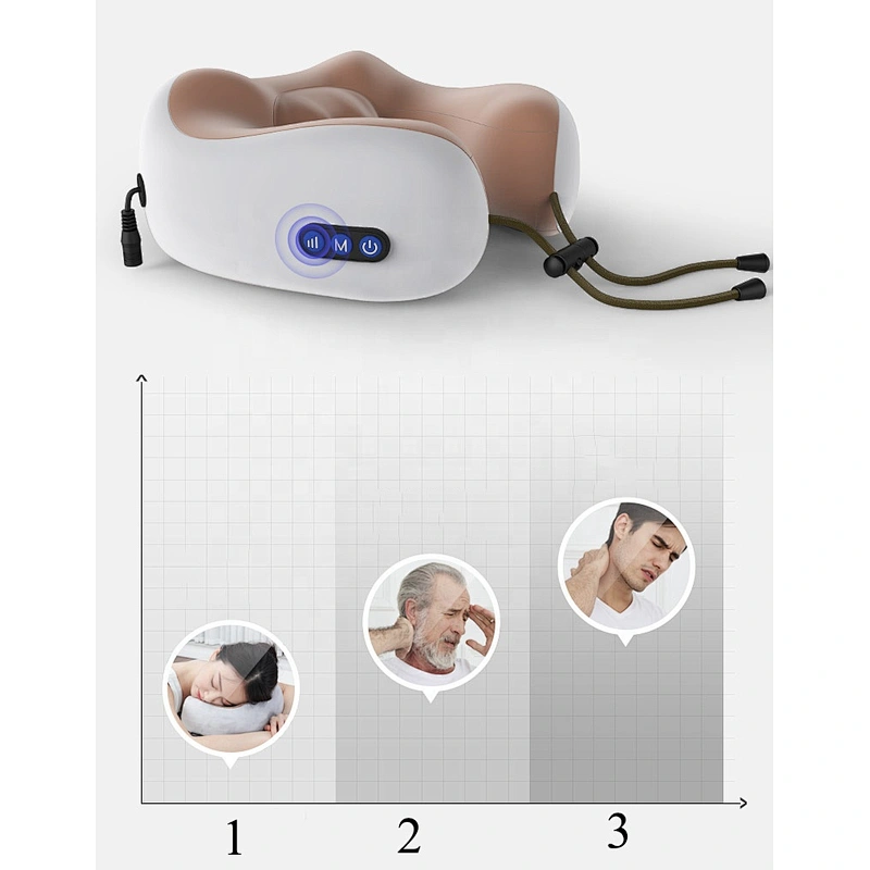 Wollet New Arrival Portable Electric Vibration Charging Massager Multifunctional Usb Neck Massager