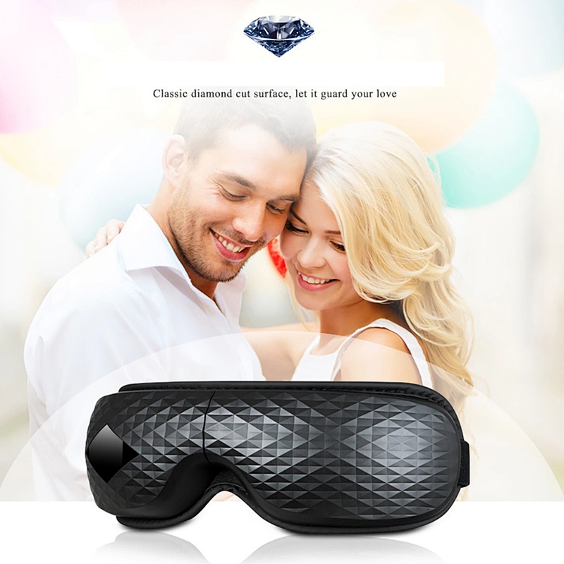 Wollet Heating Built-in Speaker Eye Stress Relaxer Headache Pressure Relief Graphene Eye Massager Mask