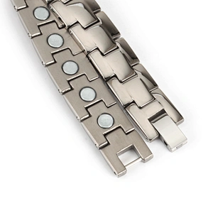 Wollet Classic Strong Magnetic Neodymium Magnet Titanium Energy Bracelet