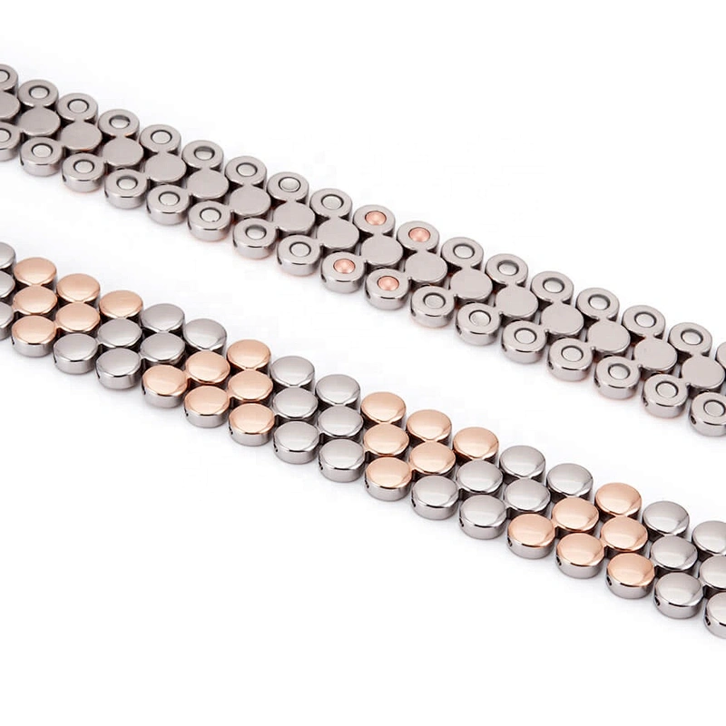 Wollet Bio Energy Magnetic Titanium Lifetrons Health Bracelet For Men