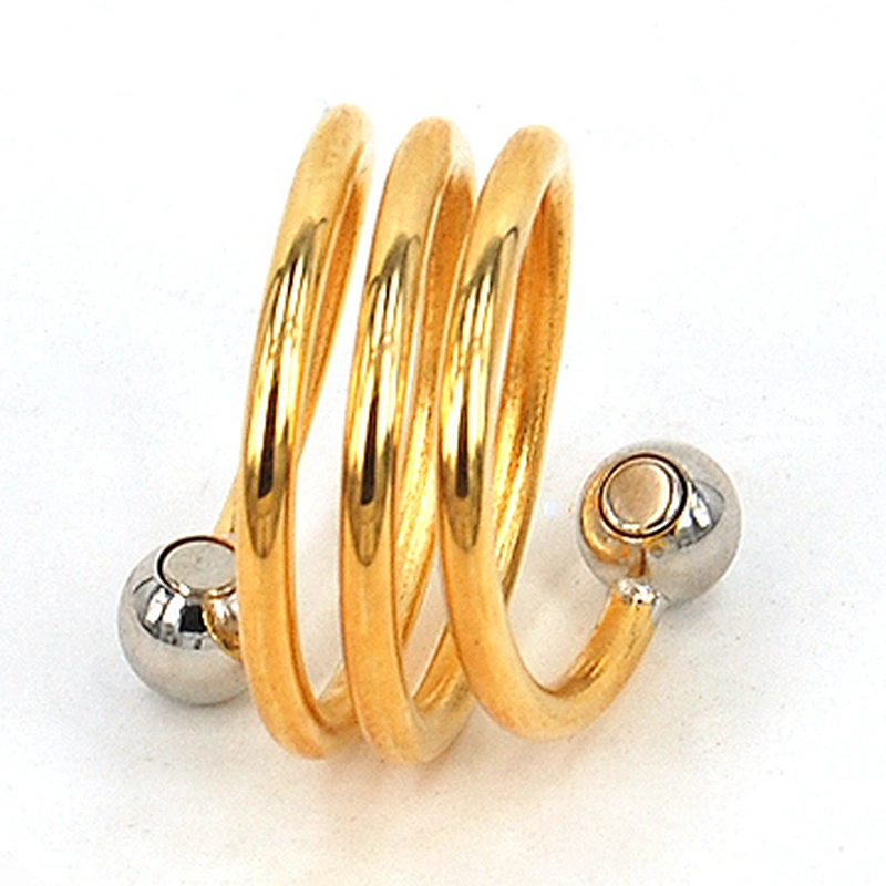 Fashion Stylish Hovered Magnetic Copper Ring