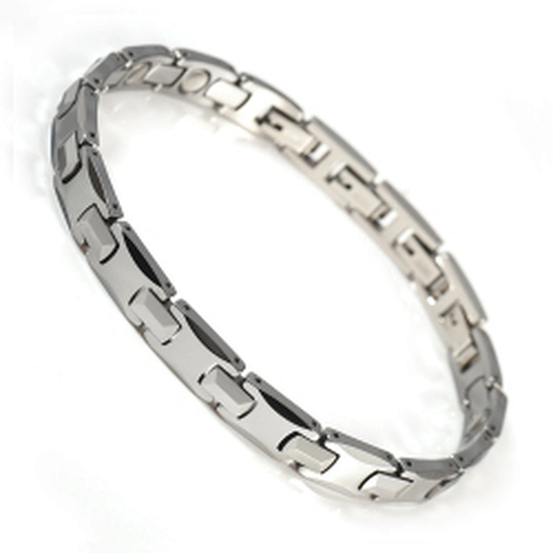 Wollet Fashion Medical Bio Magnetic Tungsten Steel Carbide Bracelet Benefits For Men