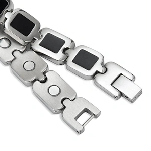 Wollet Stainless Steel Magnetic Therapy Neodymium Magnet Bracelets