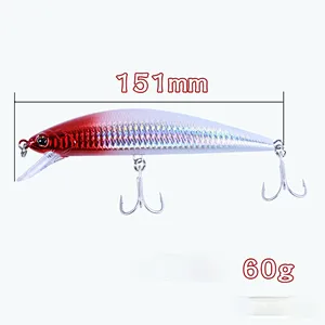 Wollet 60g sea fishing submerged Minoruya hard bait bionic sea fishing bait