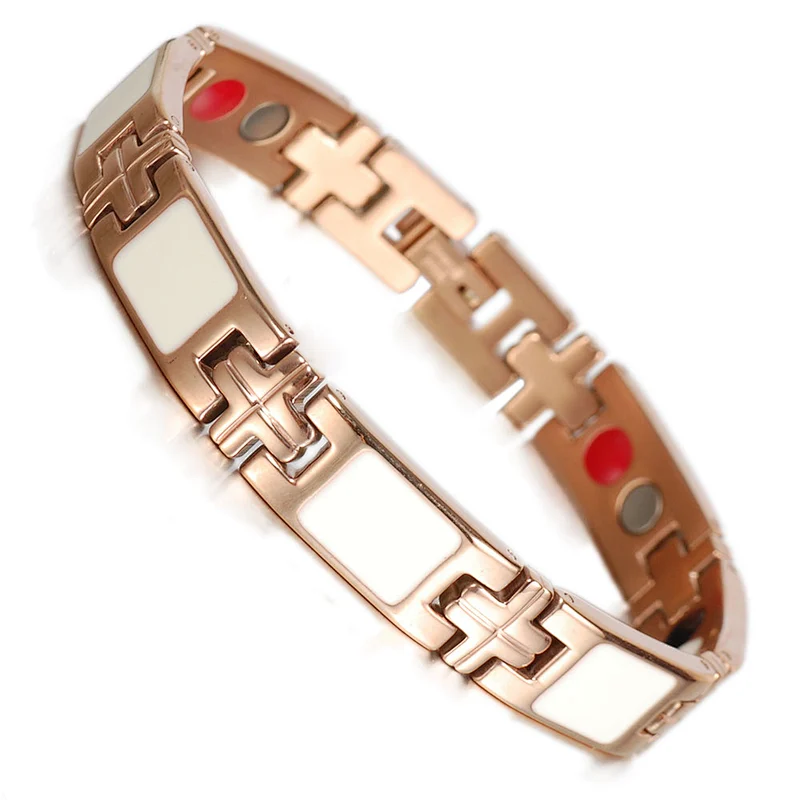 2014 316l stainless steel fashion magnetic bracelet for serving wholesale harley davidson jewelry