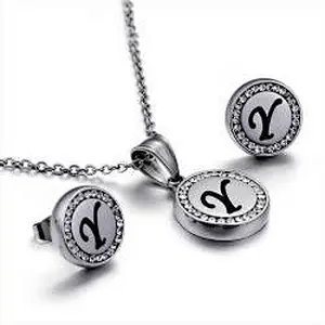 Rose Gold Plated Fashion Women Stainless Steel China Imitation Jewellery