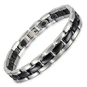 Wollet Fashion 5 in 1 Healing Power Energy Bio Magnetic Ceramic Bracelet