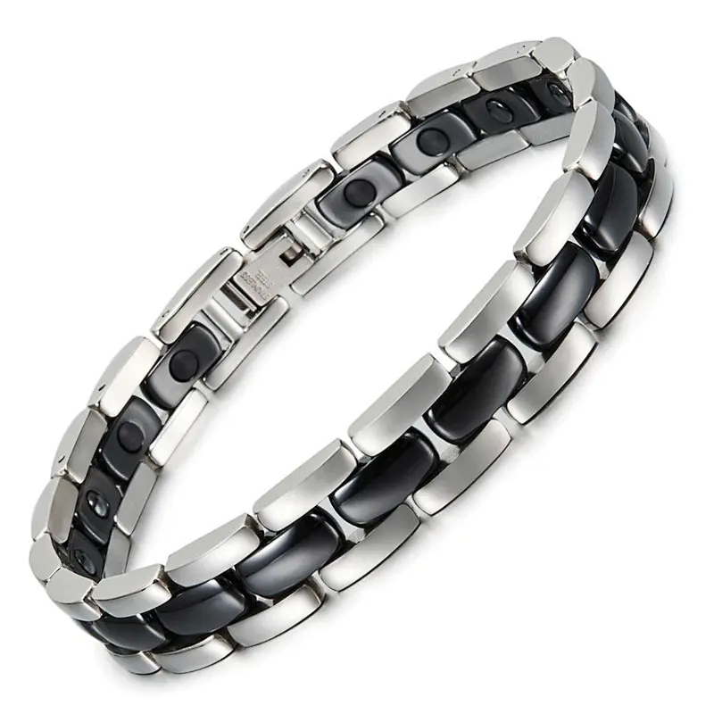 Wollet Fashion 5 in 1 Healing Power Energy Bio Magnetic Ceramic Bracelet