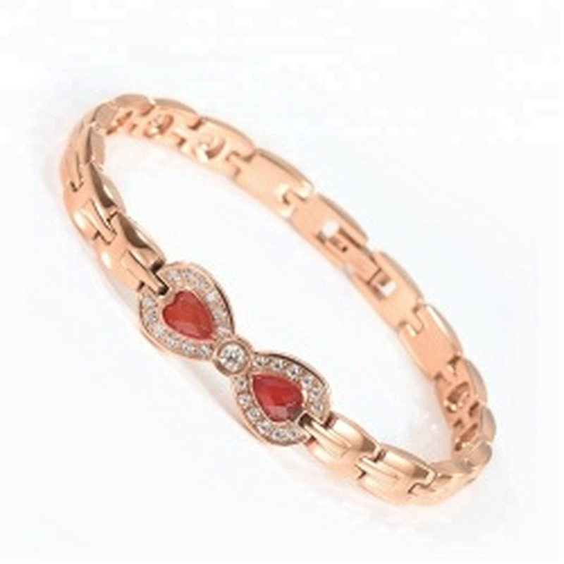 Wollet Fashion Bio Magnetic 316L Stainless Steel Bracelet For Couple