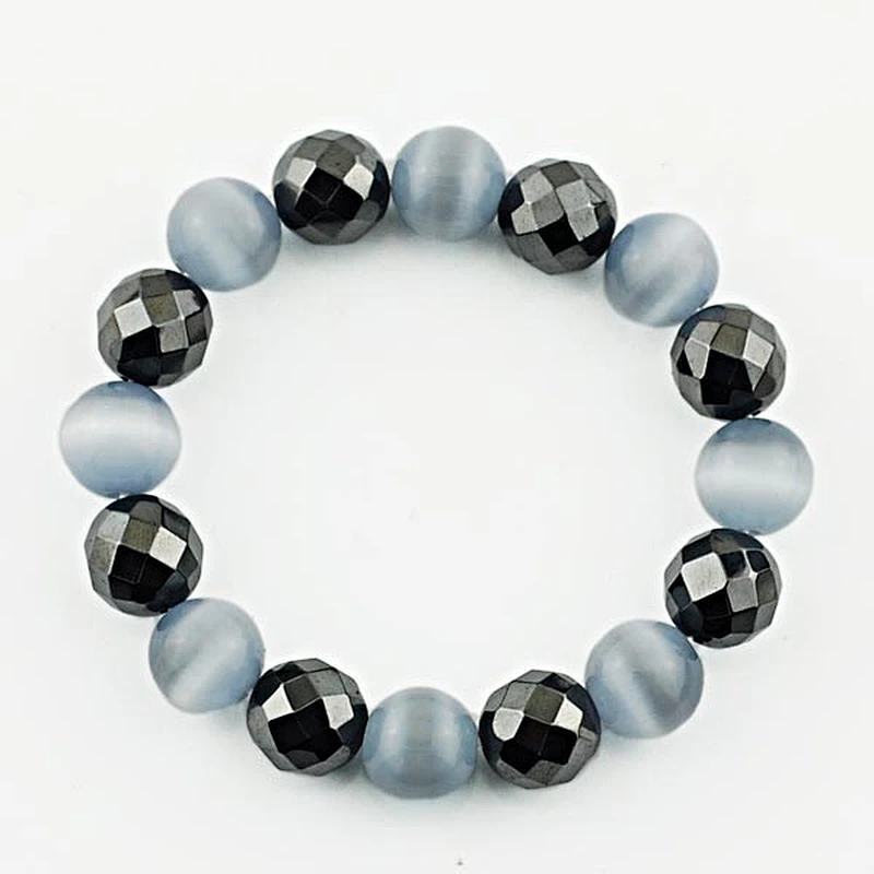 Health Benefits infrared germanium handmade beaded hematite kids gps bracelet
