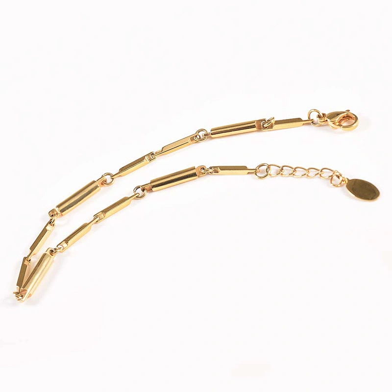 Wollet Latest Design Fashion Rose Gold 316L Stainless Steel Bio Magnetic Bracelet
