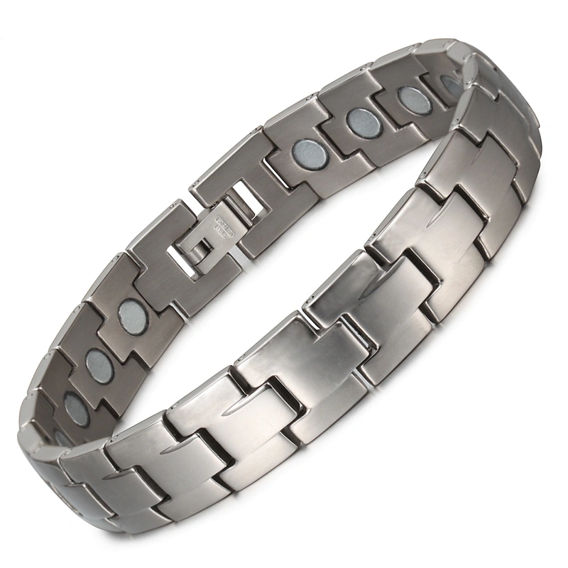 Wollet Classic Strong Magnetic Neodymium Magnet Titanium Energy Bracelet