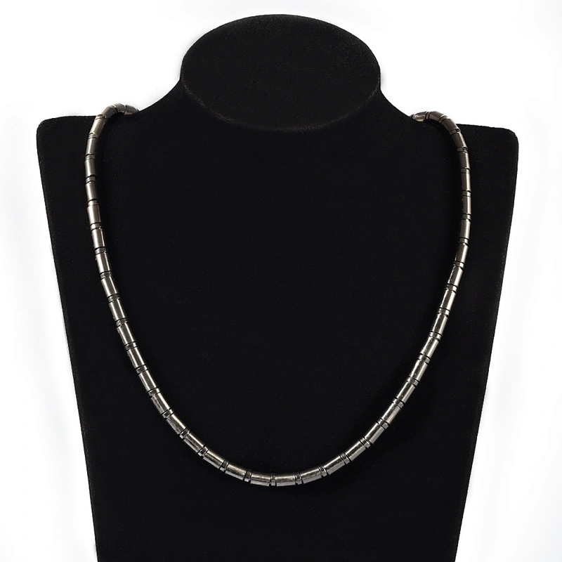 Wollet Health Energy Power Infrared Germanium Powder Stainless Steel Necklace