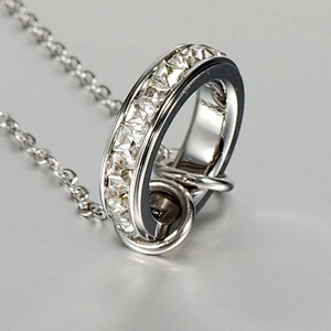 2014 women trendy product Stainless Steel korean cz jewelry